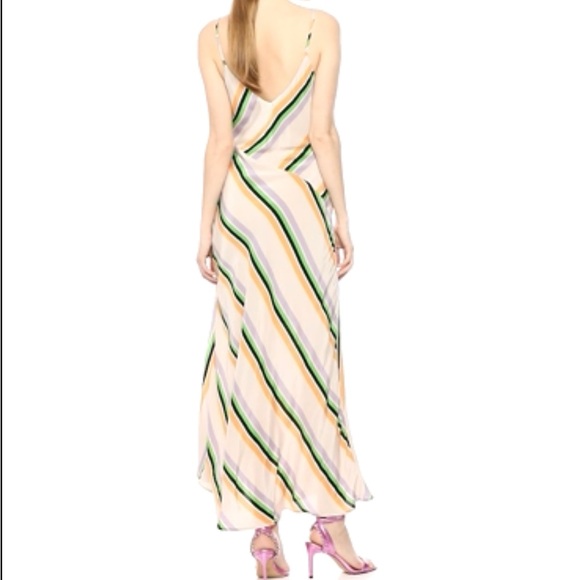 Summer dress! Great colours and very flattering with side slit! - Picture 2 of 6